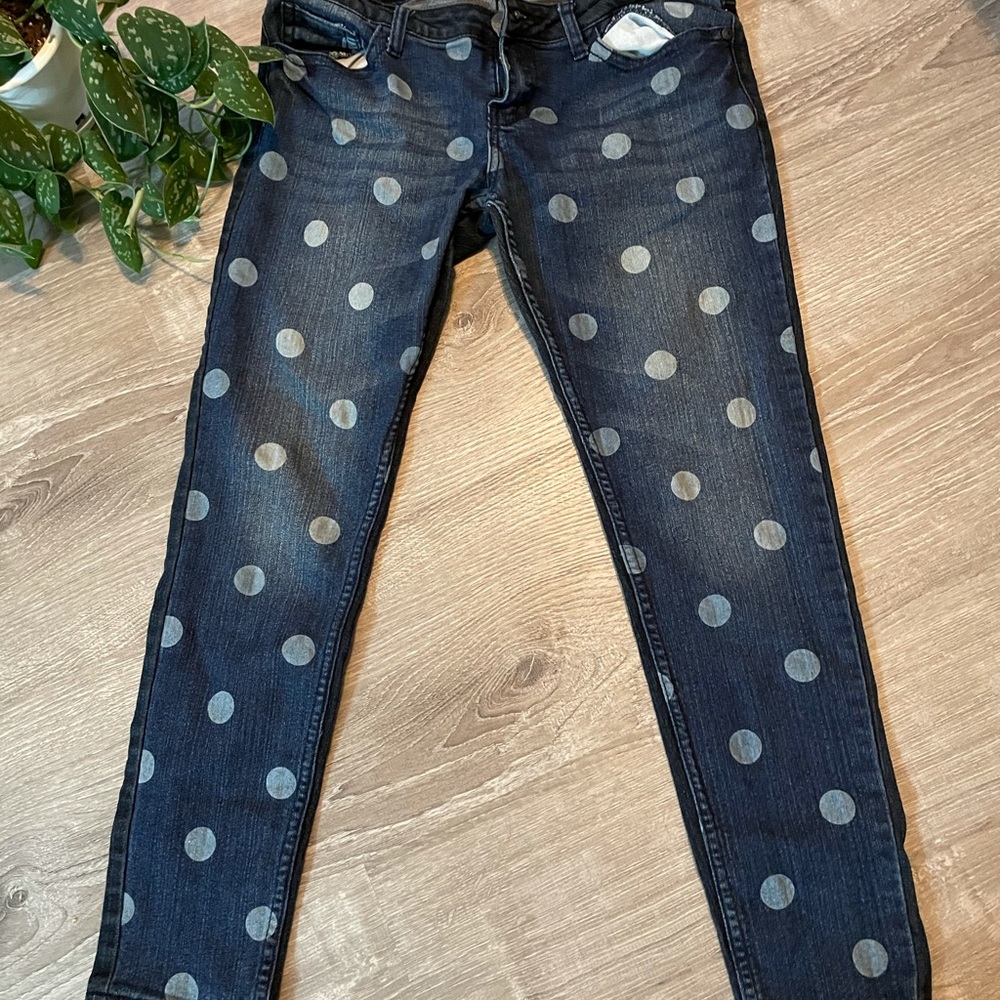 Polka dot Jeans